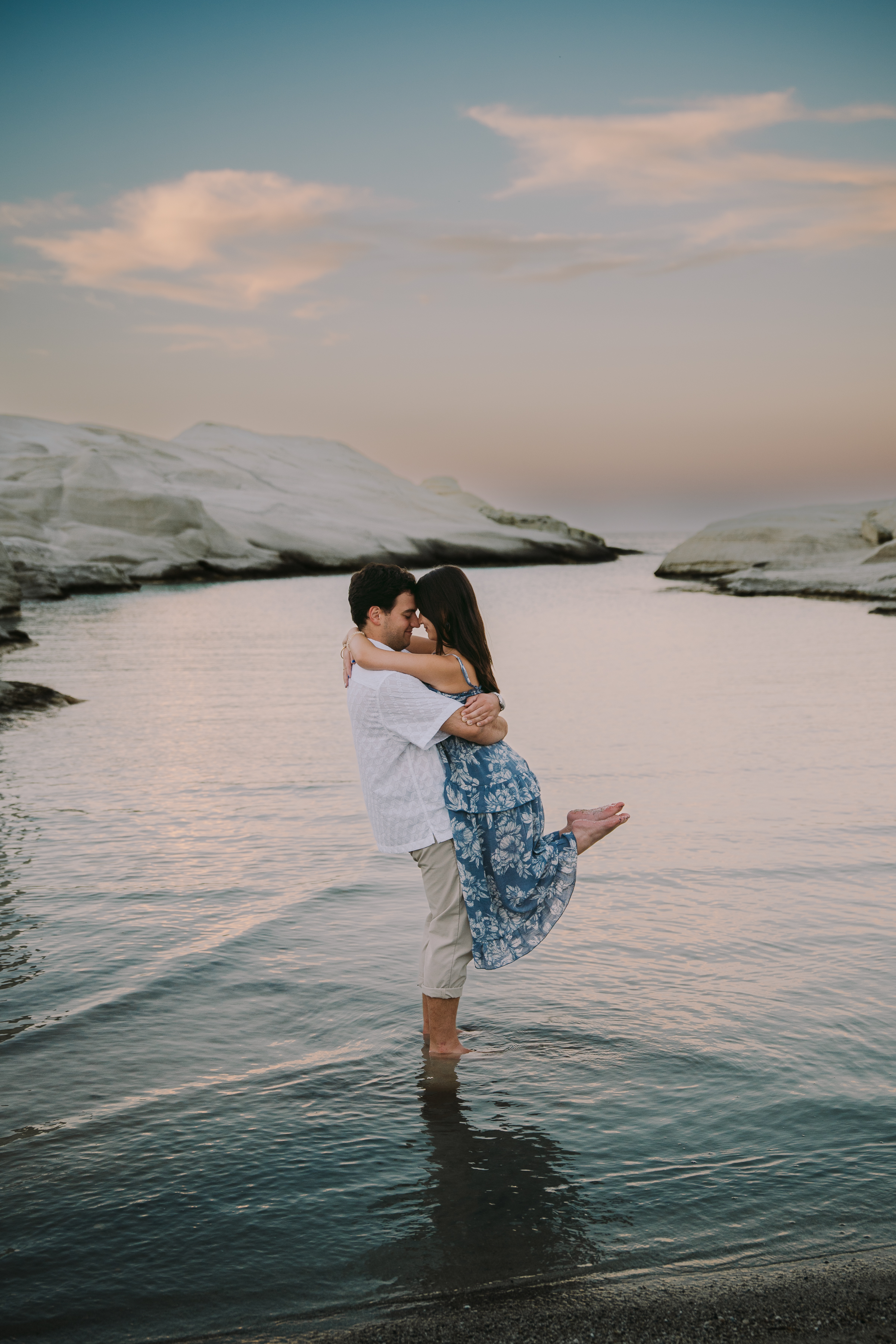 Best Milos Island photoshoot at Sarakiniko Beach - Greece
